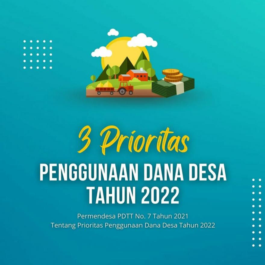 2022 prioritas dana desa 3 Prioritas